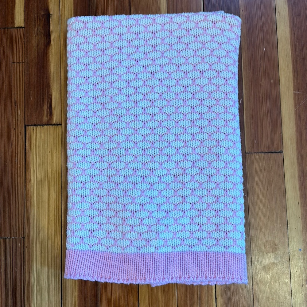 Pottery Barn Kids knit Baby Blanket